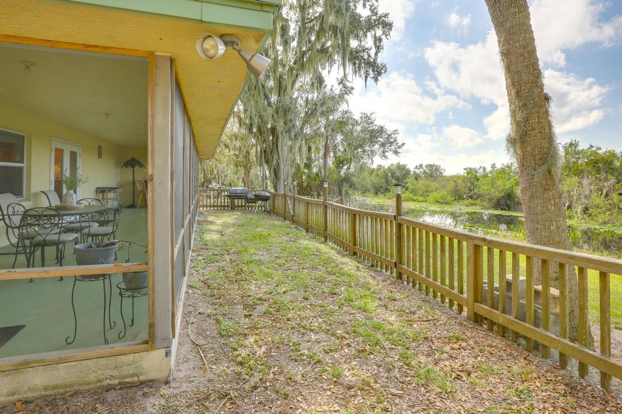Lush Lorida Home On Lake Istokpoga Sebring Extérieur photo
