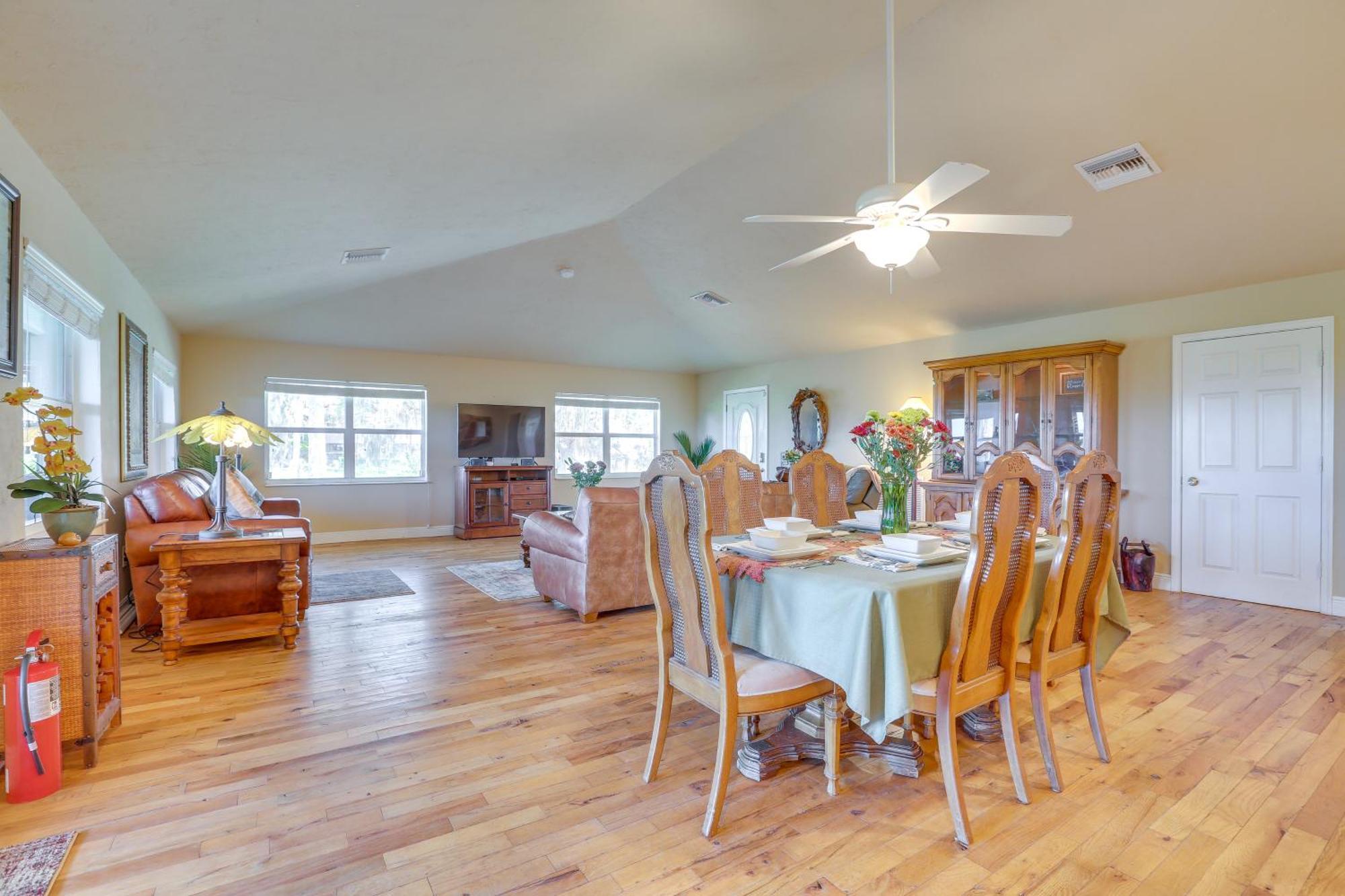 Lush Lorida Home On Lake Istokpoga Sebring Extérieur photo