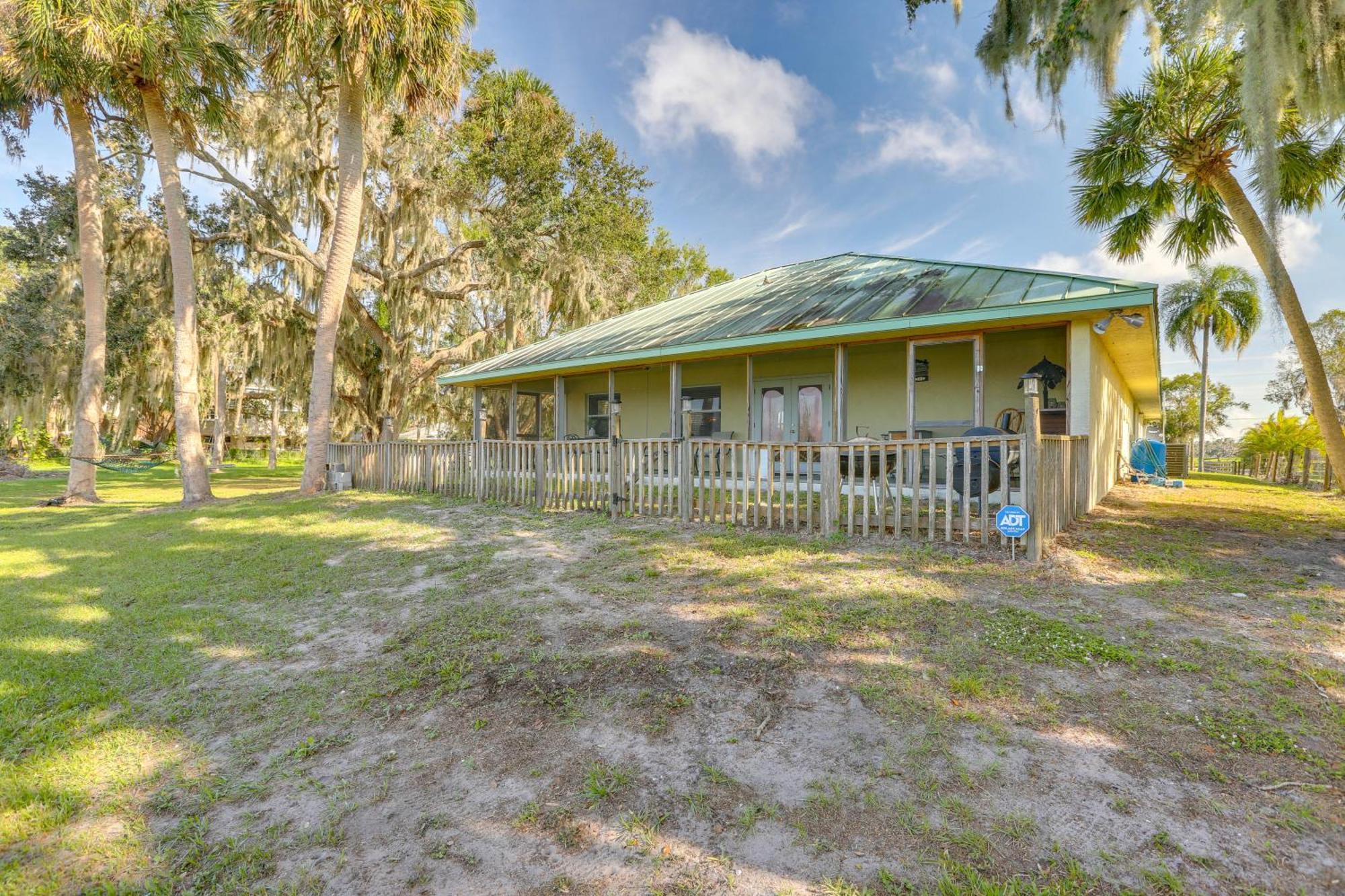 Lush Lorida Home On Lake Istokpoga Sebring Extérieur photo